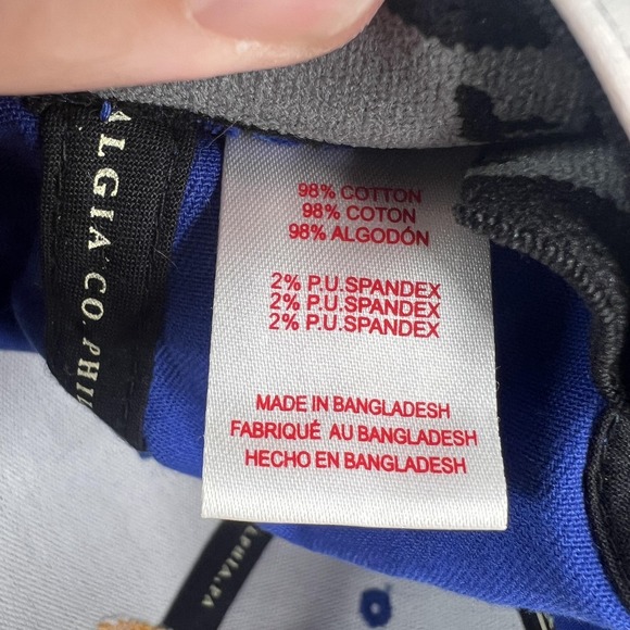 Golden State Warriors Hat Snap Back Blue Yellow Basketball Mens Mitchell Ness - Picture 11 of 13